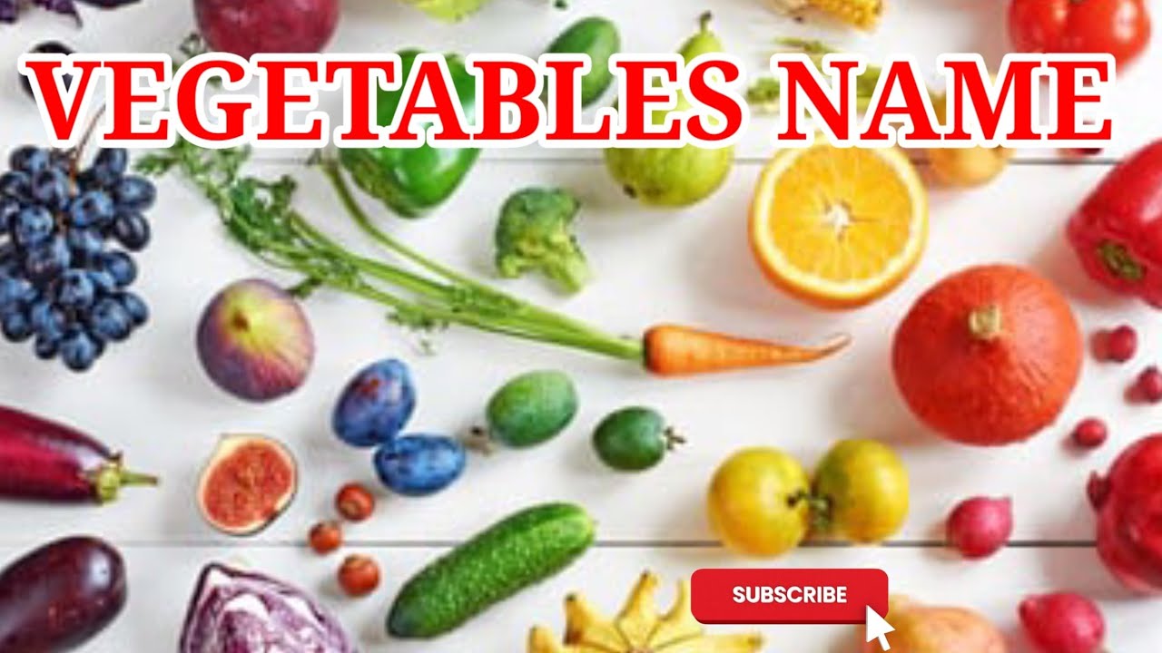 Vegetables Name In English | Vegetables Name | Easy Base Learn |