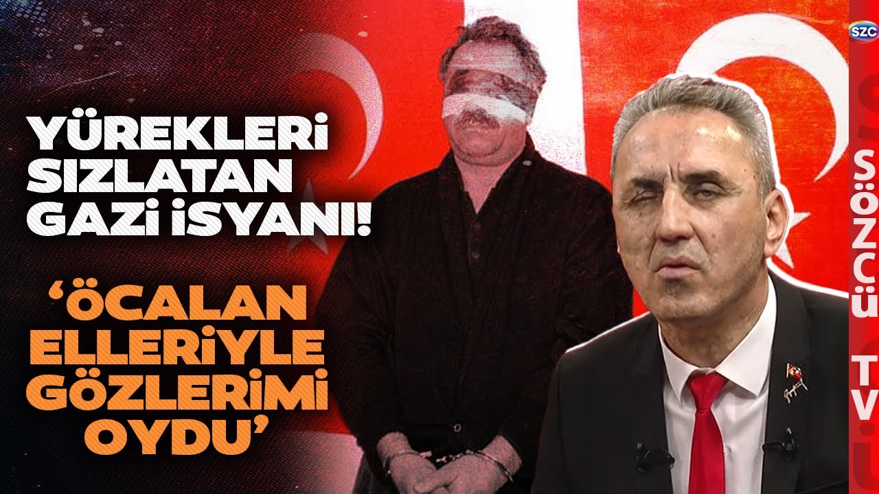 Gazi Hüseyin Özlük'ten Milyonları Gözyaşına Boğan İsyan! 'Öcalan Gözlerimi Elleriyle Oydu'