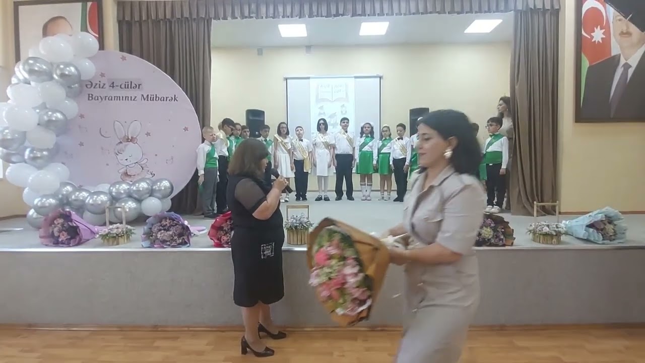 5 Saylı internat məktəbi 4-cü siniflərin buraxılış tədbiri