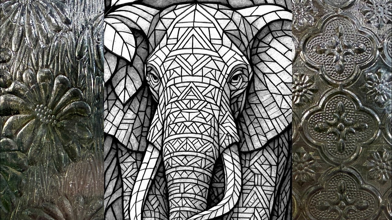 Making a huge stained glass elephant: An introduction, beginnings.
