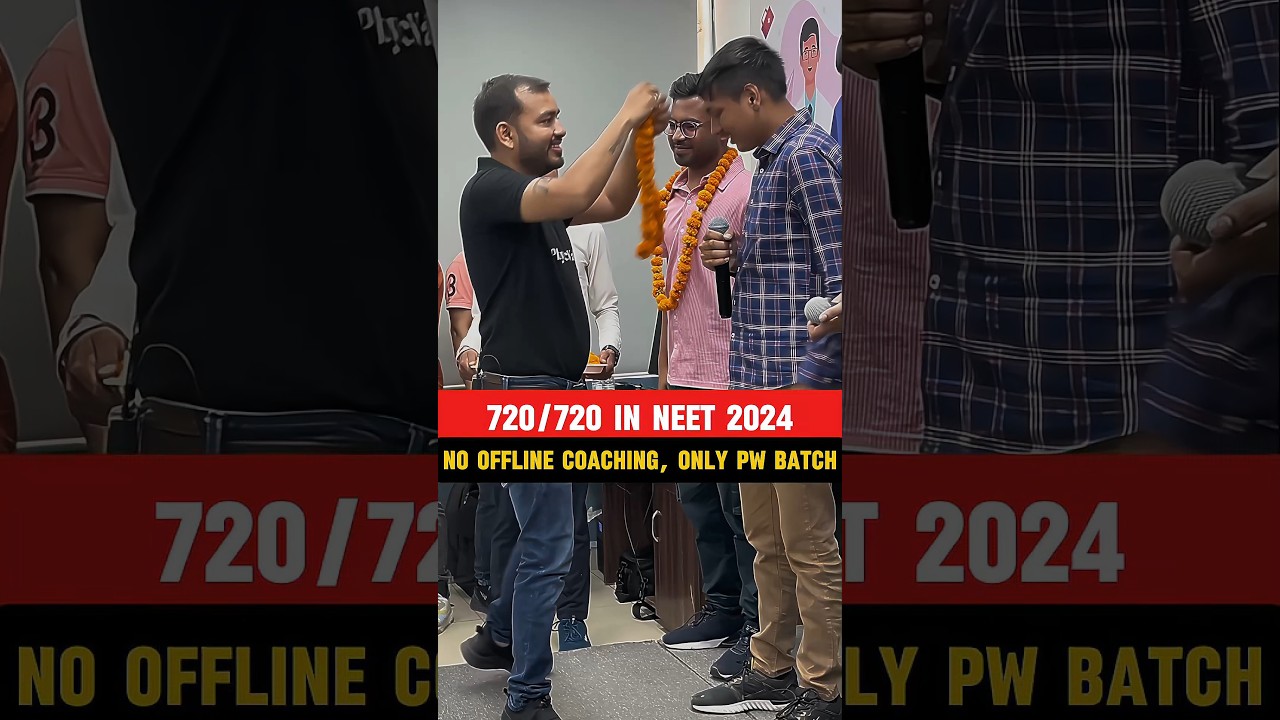PW - AIR 1 in NEET Result 2024🔥 | Ft. Alakh Pandey !! #shorts #viral #alakhpandey #physicswallah