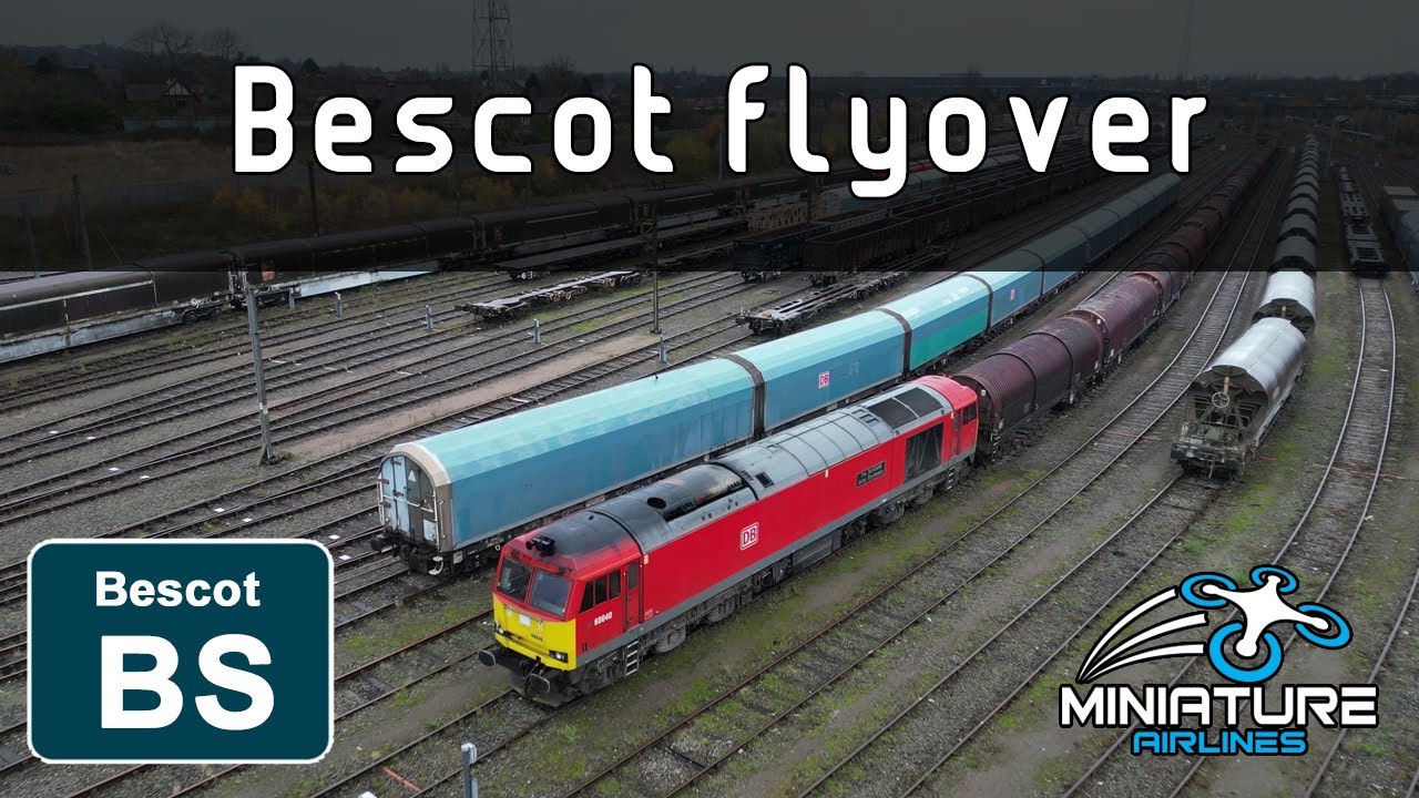 Bescot Yard Aerial Flyover