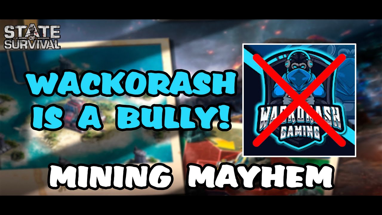 MY WEAK F2P GOT ZEROED BY WACKORASH AND BURNING ALL HE CAN IN MINING MAYHEM | STATE OF SURVIVAL 👌