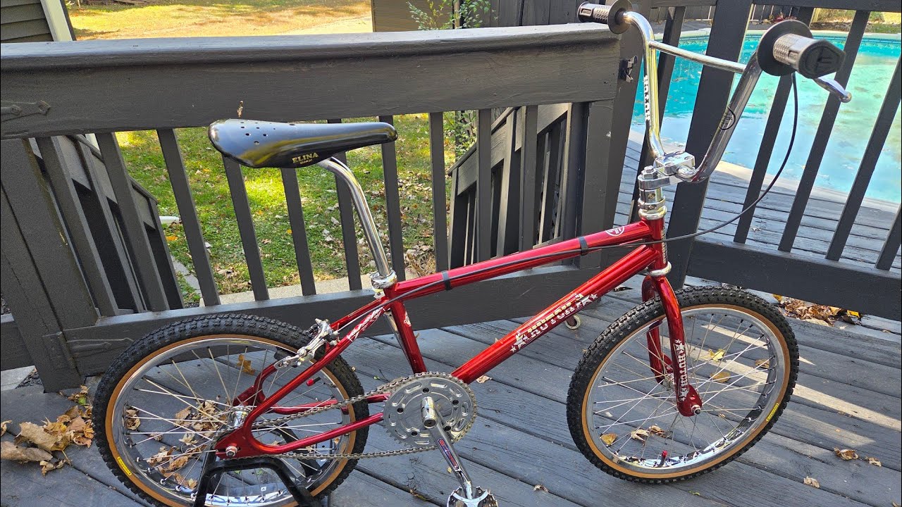 1985 Hutch Judge Candy Red Old School 80's BMX 
