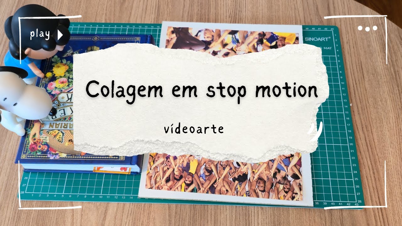 Colagem usando a técnica Stop Motion