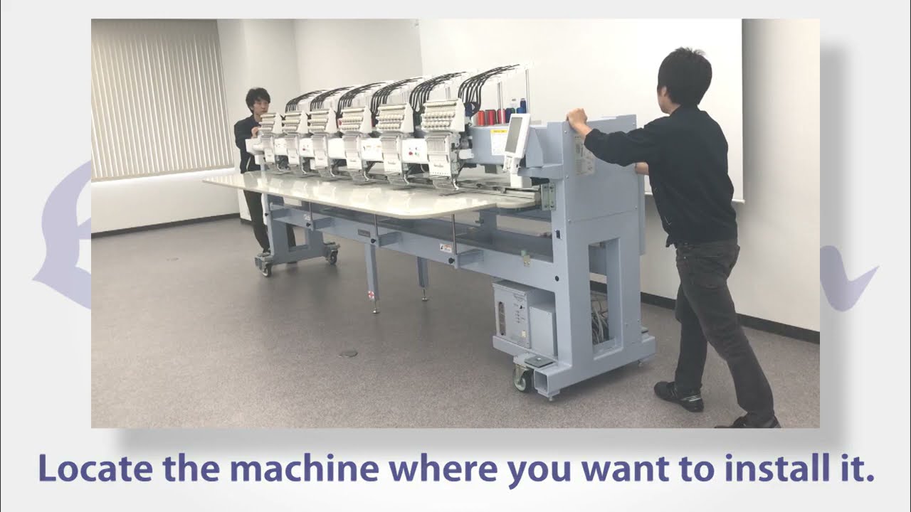 How to Level a Multi Head Machine / Comment niveler une machine multitête