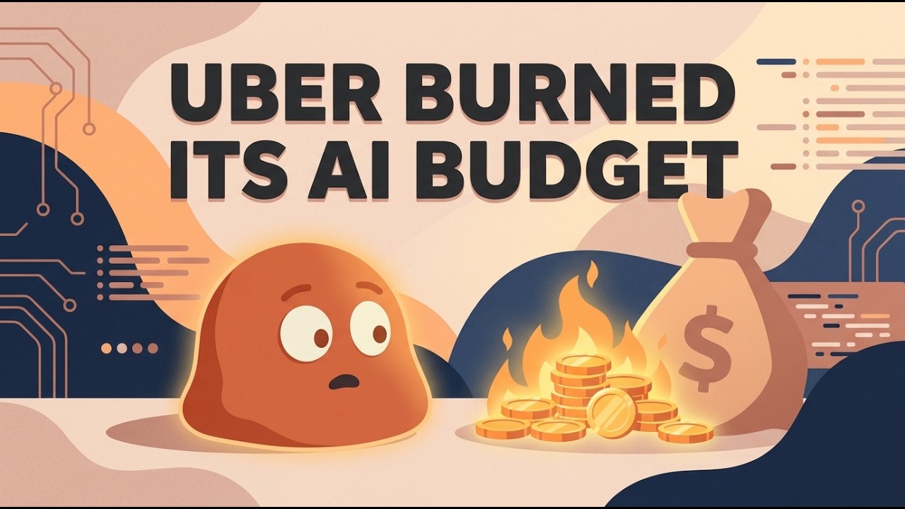 Uber потратил свой бюджет на ИИ за четыре месяца