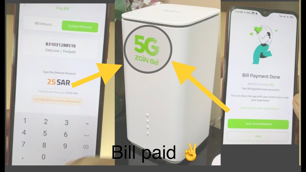 Zain WIFI, Sim, Internet, ka Bill Kaise pay Kare, ZAIN 5G, Zain WIFI, #hindi_urdu