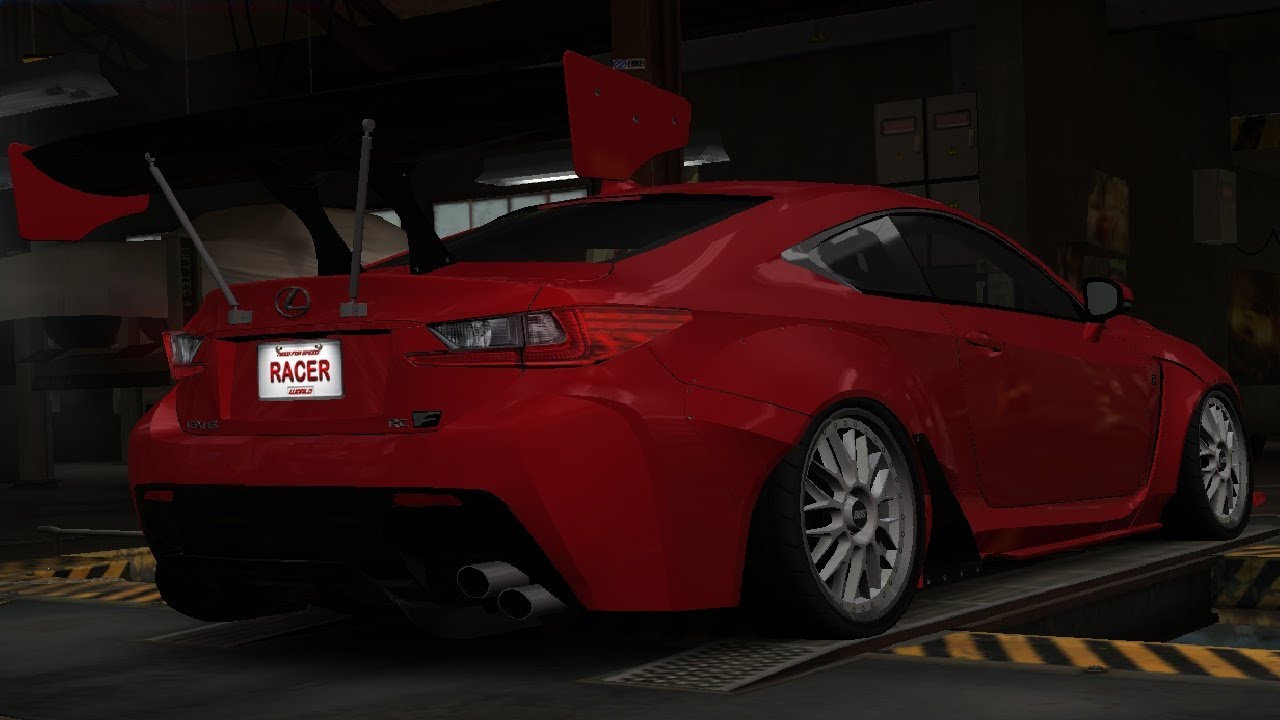 Freeroam Sparkserver (NFS World) - S-Class Rocket Bunny Lexus RC-F with A HUGE WANG!
