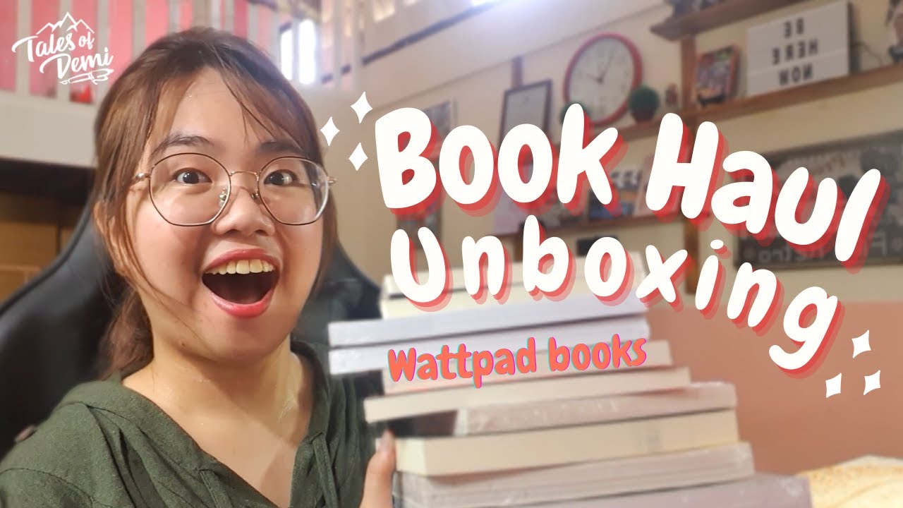 WATTPAD BOOK HAUL & UNBOXING (2021)