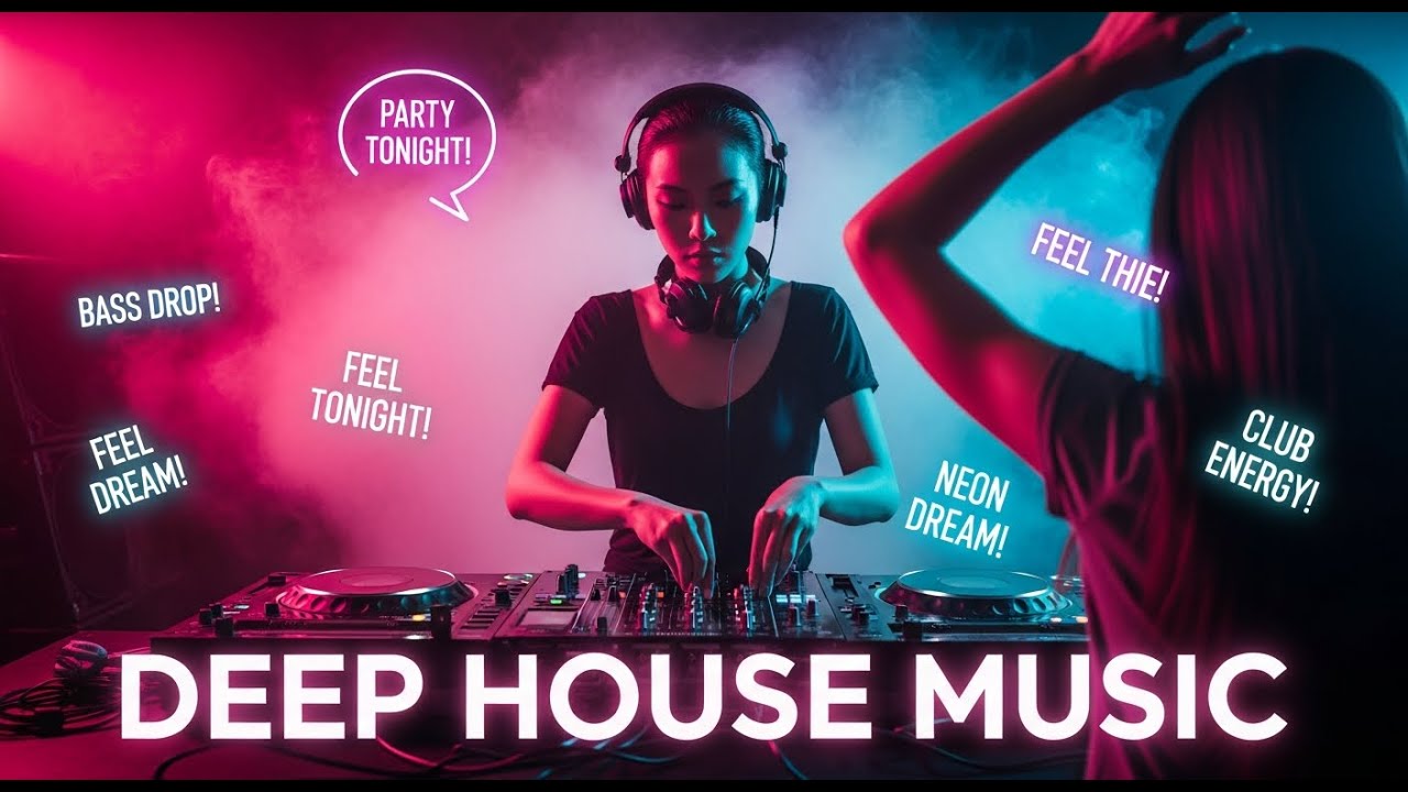 Deep House Vibes for Smooth Party Nights 🍸 Deep Bass and Cool Energy