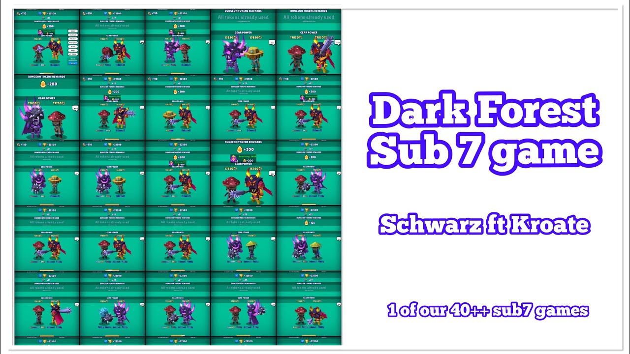 Hunt Royale - Dark Forest Sub7 Games #1