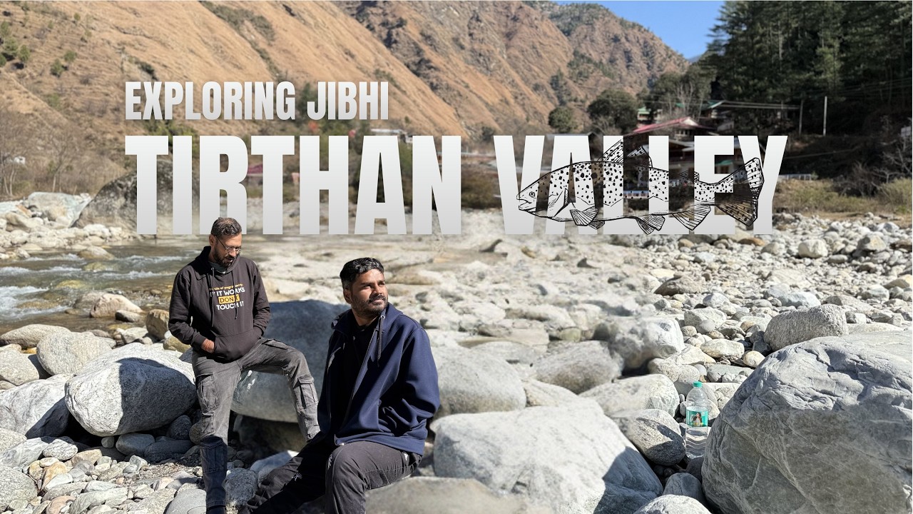 Tirthan Valley Travel Vlog | Trout Fishing, Chhoie Waterfall & Cafes Near Jibhi | Himachal Pradesh🌄🔥