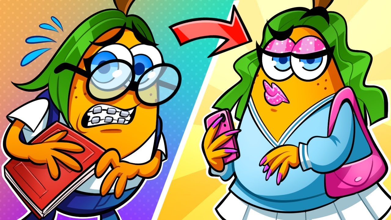 Smart vs Popular: Who Rules the Squad?! 💥 From Zero to Popular | Pear Vlogs