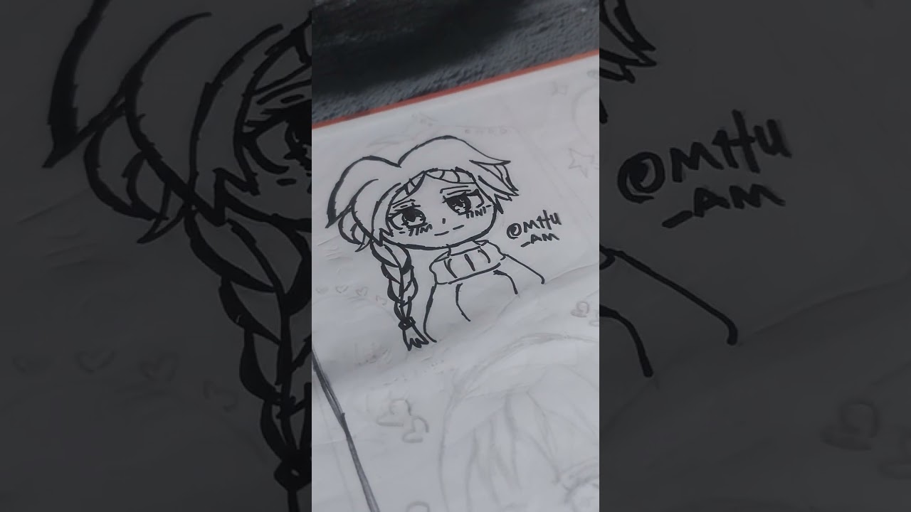 💕Hi, Everyone one, I drawing the oc character (from my book)💕 "part 1"