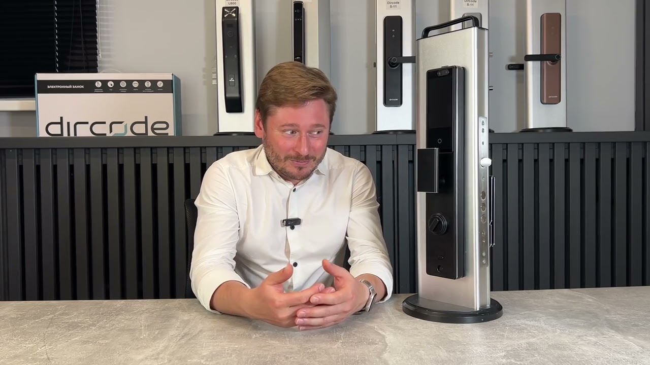    🔐 Dircode T850 — умный замок нового поколения с распознаванием лиц и ладони