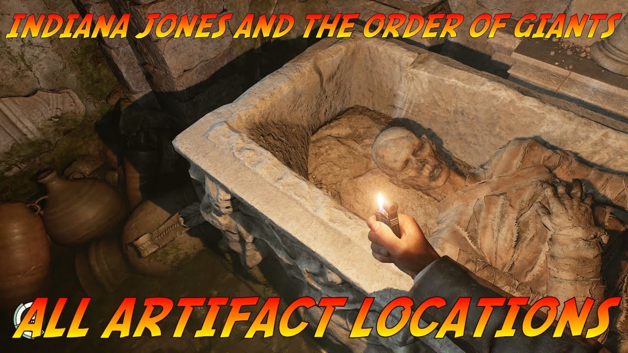 Indiana Jones and the Great Circle: The Order of Giants DLC - All Artifact Locations