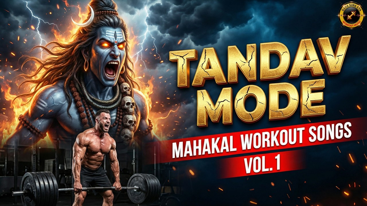 Mahakal Workout Songs Vol.1 | TANDAV (RAGE) Gym Motivation Mix 🔥 (Hindi Non-Stop)