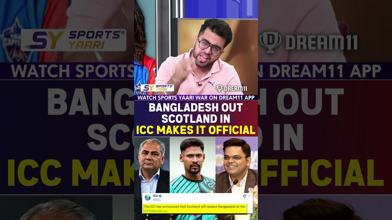 Bangladesh out, Scotland in – ICC makes it official 