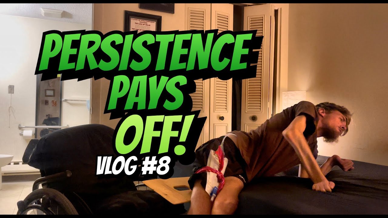 Quadriplegic Transfer Improvement VLOG #8 | Persistence Pays Off