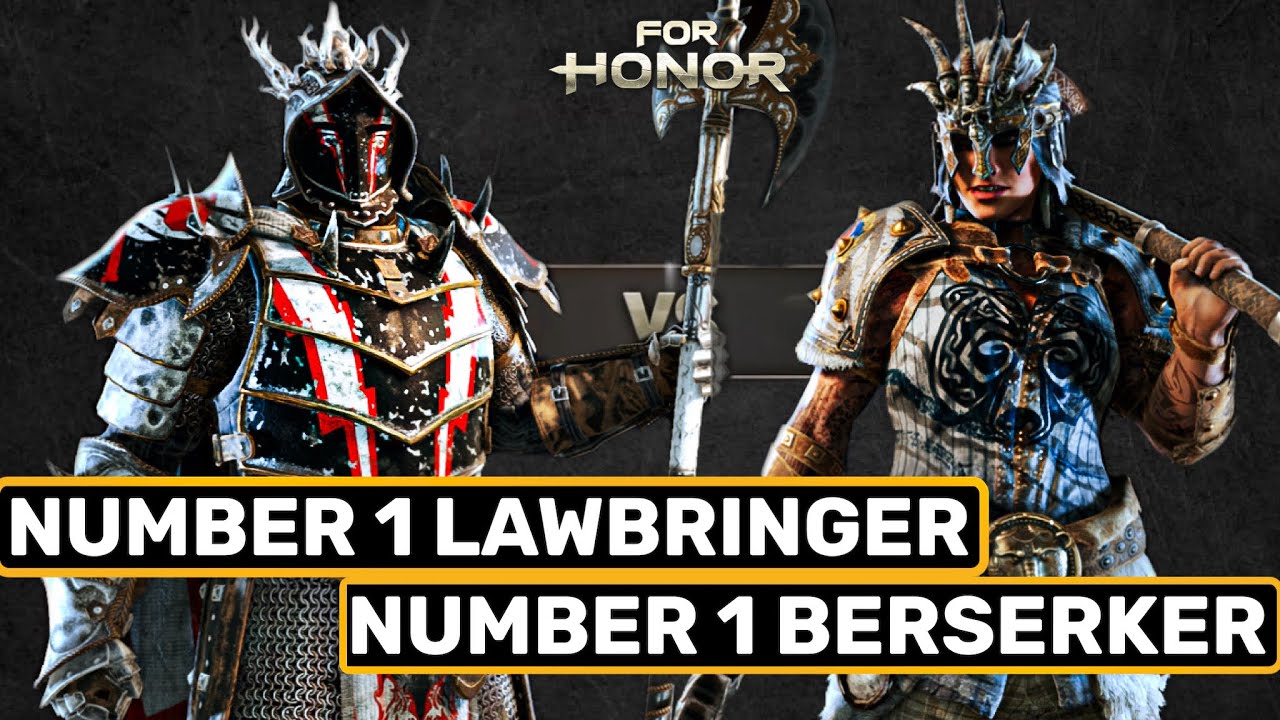 NUMBER 1 RANKED BERSERKER VS NUMBER 1 RANKED LAWBRINGER!