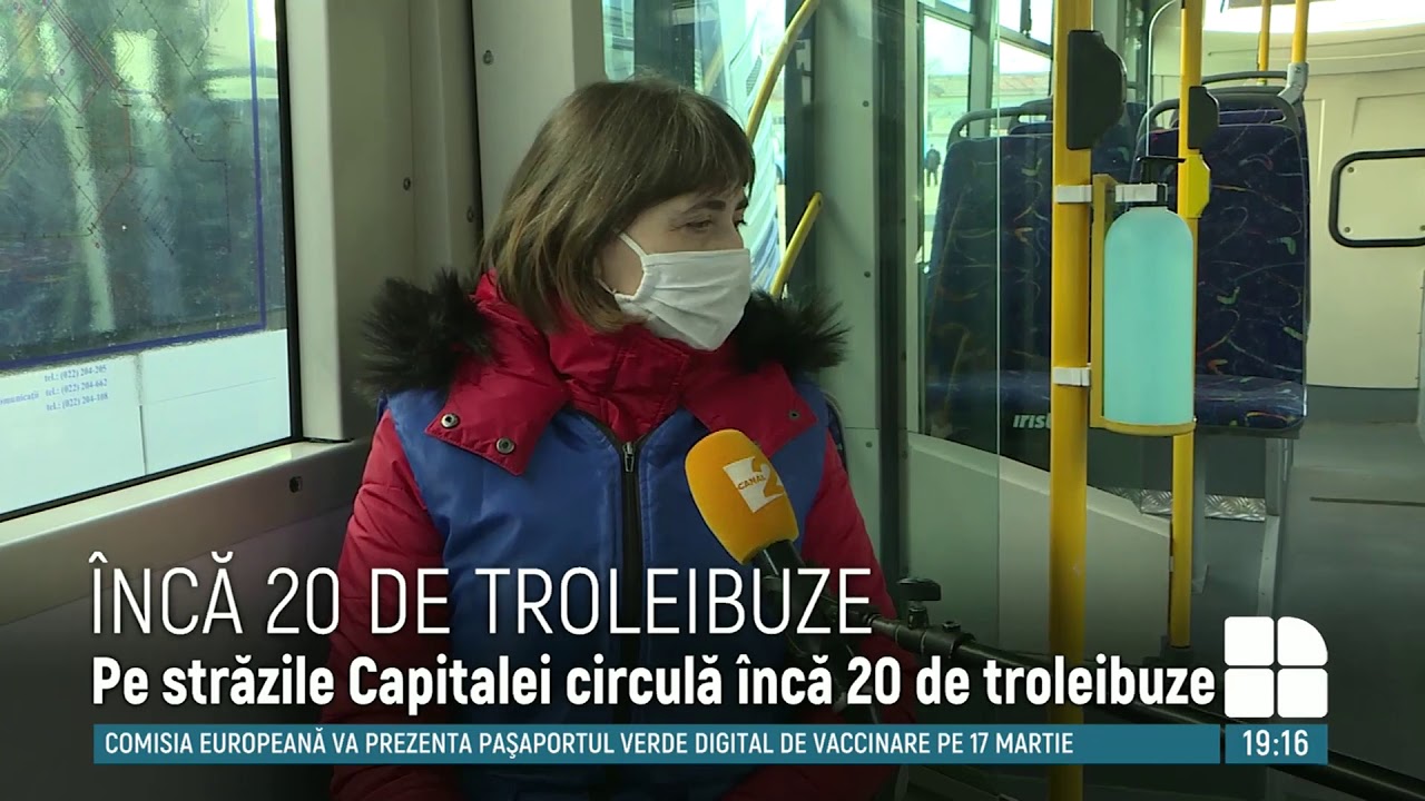 Pe străzile Chişinăului au fost lansate 20 de troleibuze noi