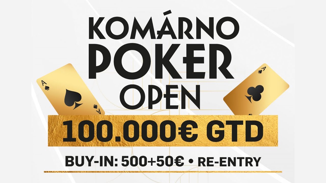 SPTV LIVE: Komárno Poker Open (100,000€ GTD)