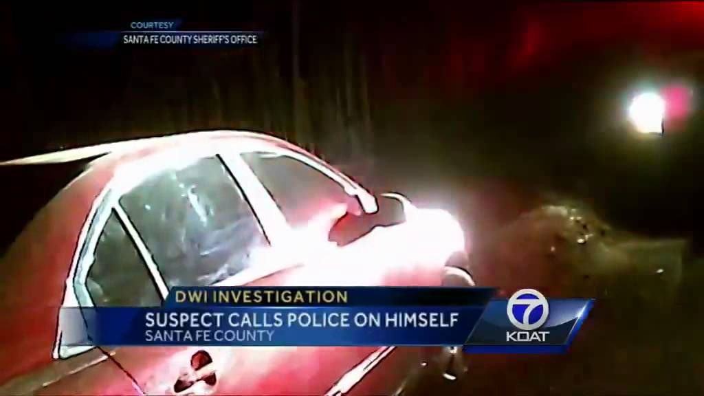 DUI guy calls cop on himself