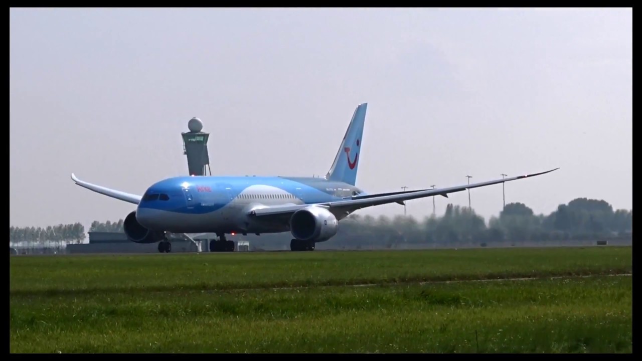 Arke - Boeing 787 Dreamliner - Takeoff at AMS (PH-TFK)