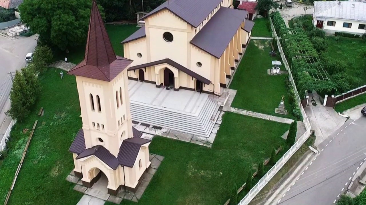 Biserica „Sfântul Mihail“ − Privire de sus | Valea Mare, comuna Faraoani, județul Bacău