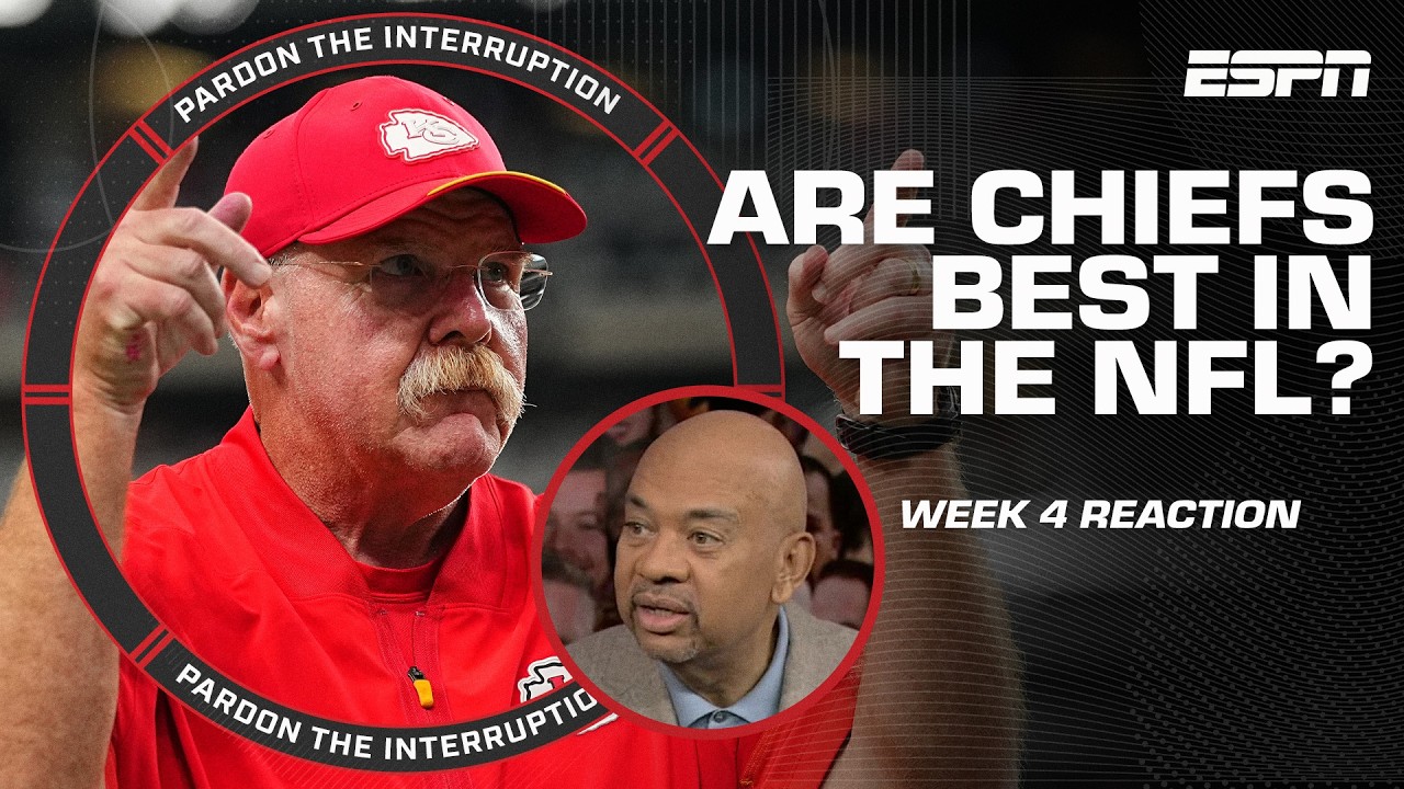 PTI recaps NFL Week 4 🏈 Which 4-0 impresses most, should Lions & Chargers change coordinators?