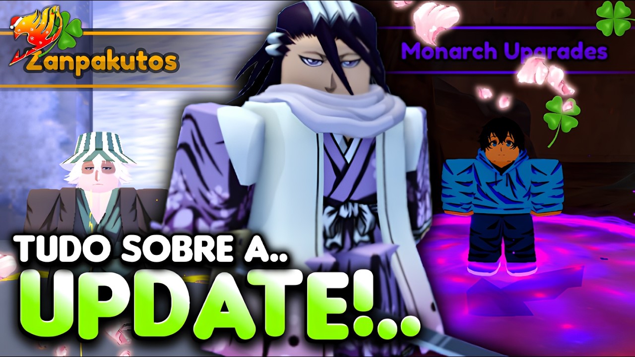 UPDATE - Novos Gachas & Melhorias no Anime Ghosts  #roblox