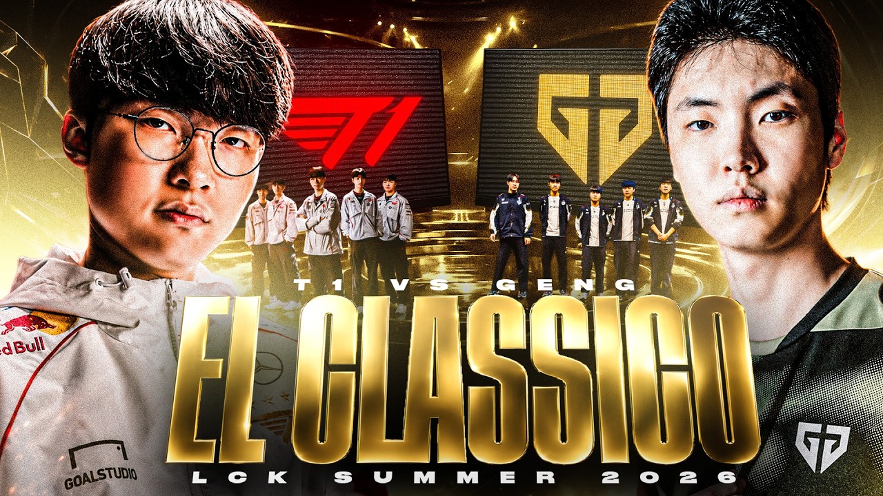EL CLASSICO RETURNS - T1 VS GENG ON ROADSHOW - LCK SUMMER 2026