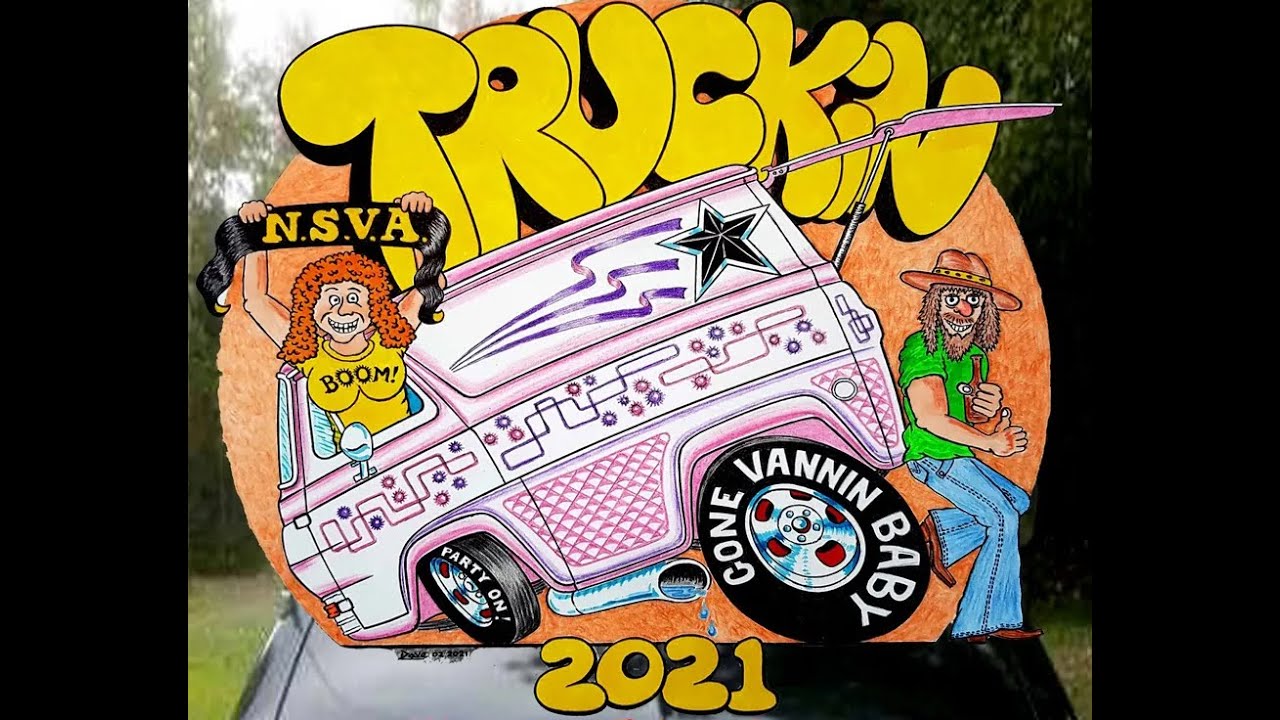 Truckin 2021 Van Meet Event by NSVA National Street Van Association in United Kingdom