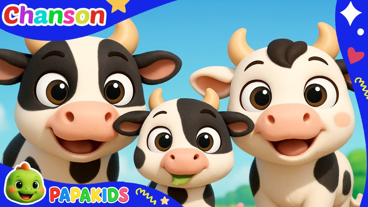 Meuh Meuh Meuh 🐄 | Chanson de la Vache Rigolote | Comptine pour Enfants