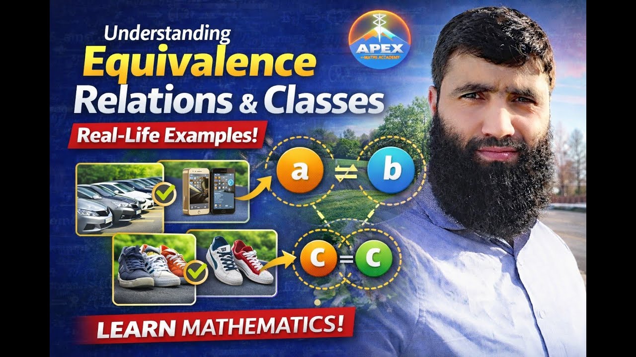 Equivalence Relation & Equivalence Classes Explained with Real-Life Examples