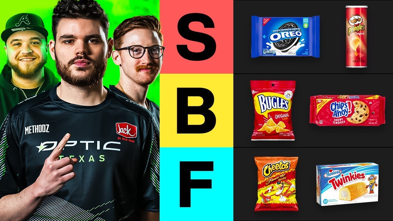 METHODZ, SCUMP, & BOZE'S ULTIMATE SNACK TIER LIST