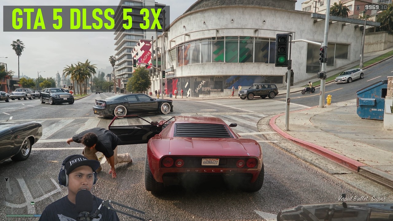 GTA 5 с DLSS 5 и 3X нейронным рендерингом &mdash; это ПРОСТО БОМБА! (RTX 5090)