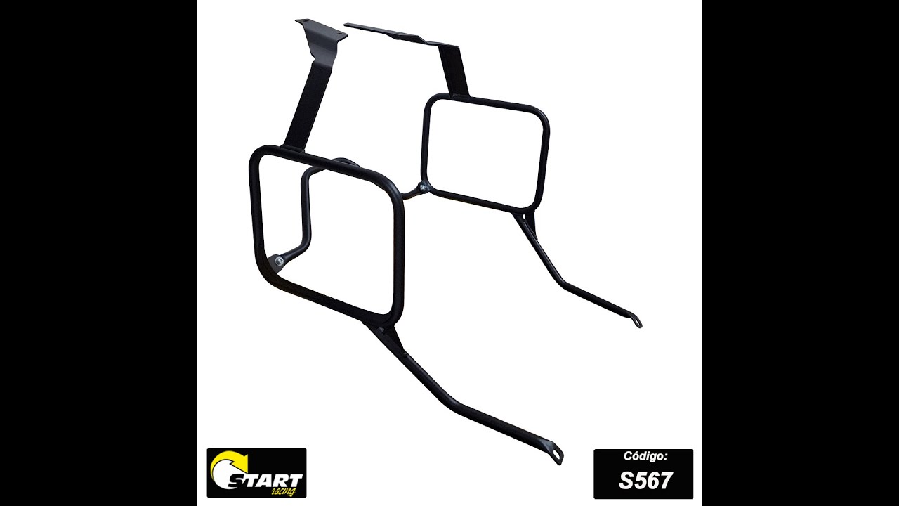 Manual de instalação Afastador de Alforge - Honda Sahara 300 - 2024/2025 S567