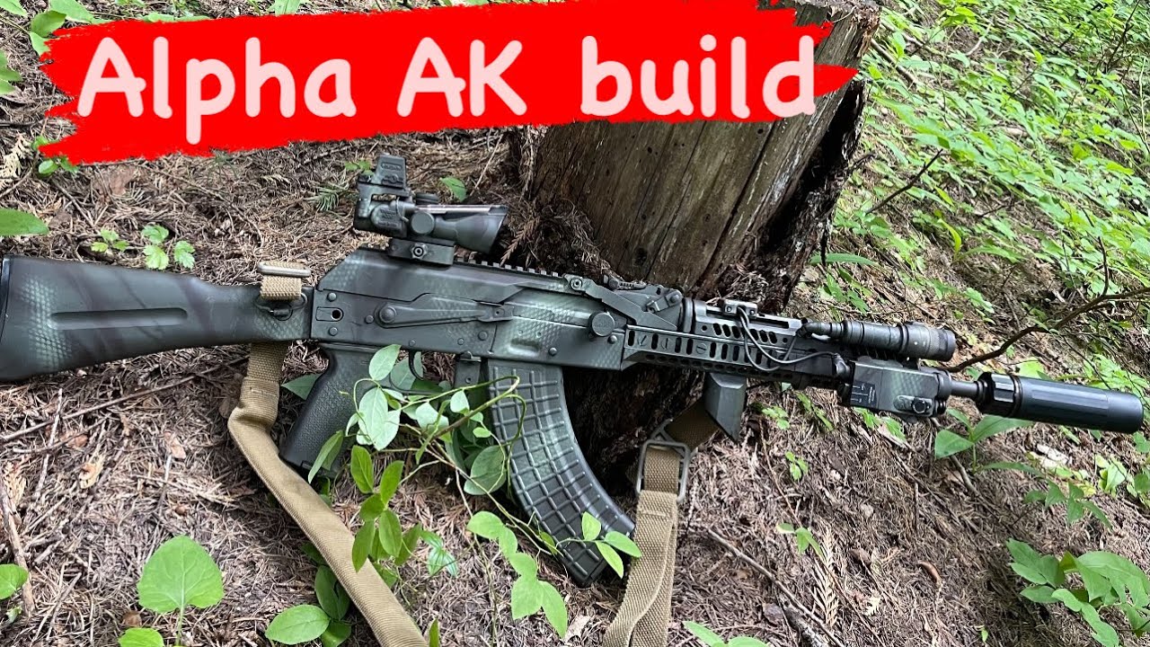 My Alpha AK Build. Modernized Kalashnikov