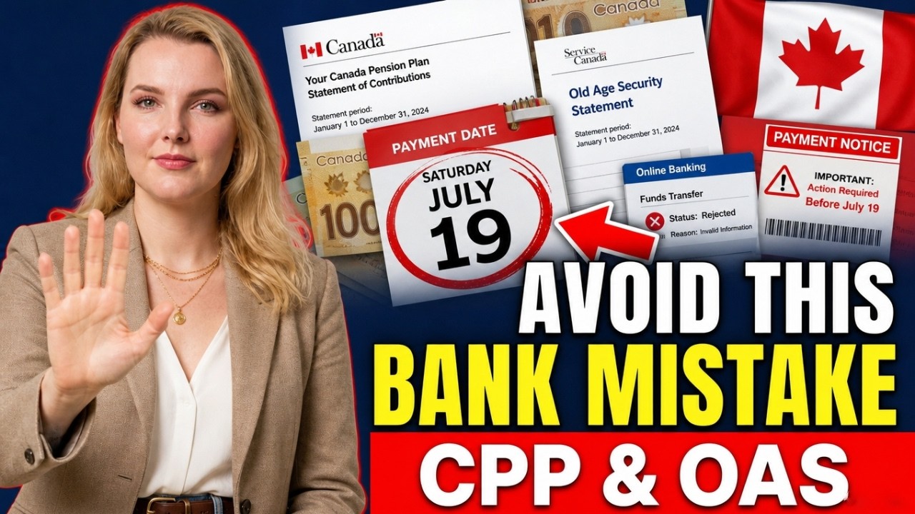 🚨 CPP & OAS Update: New Banking Rules Canadian Seniors Need to Know Before July 19