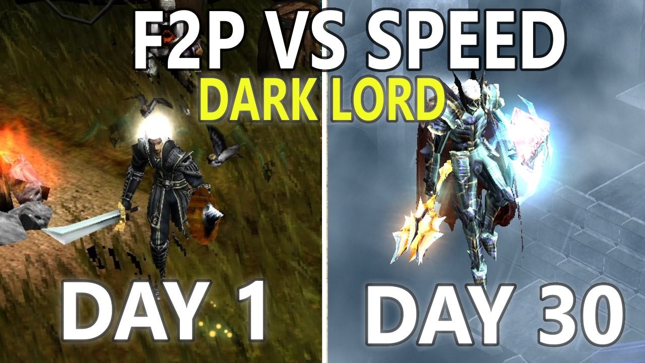 FREE to Play vs Gold Channel vs Speed Server - DARK LORD - MU Online 2025 Webzen