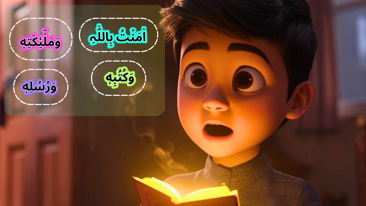 Iman-e-Mufassal Story for Kids | Islamic Faith Explained ✨ #iman #kidsdua