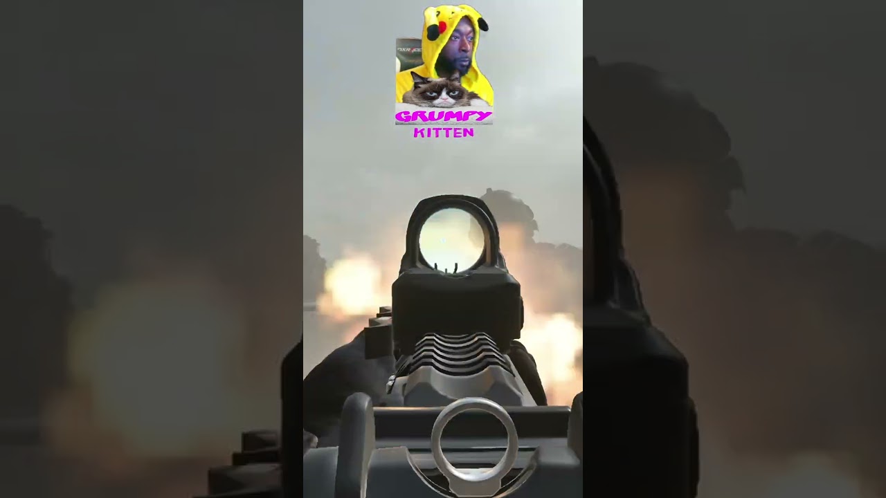 GrumpyKitten is a Ni$$achu 🤣 #callofduty #pokemon #nikachu #callofdutyclips #grumpykitten #mw2