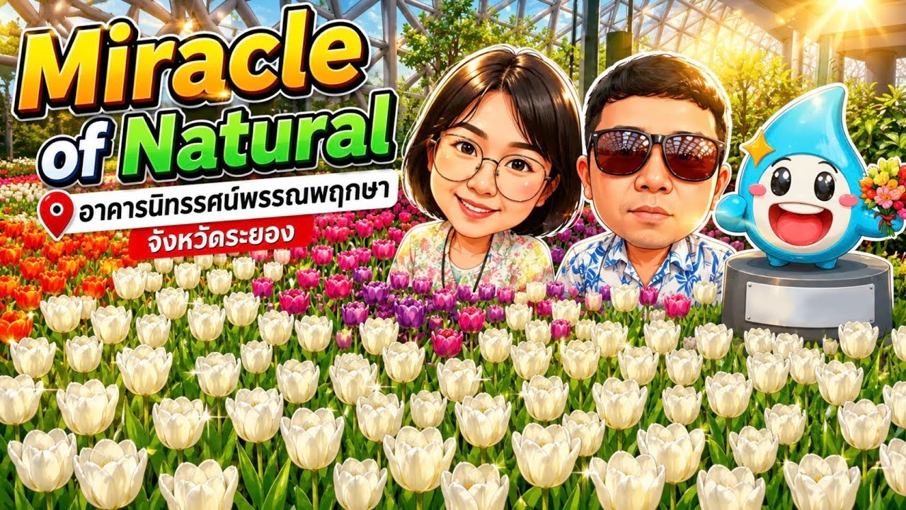 Miracle of Natural | สวนดอกไม้เมืองหนาว | สวนทิวลิป | ระยอง