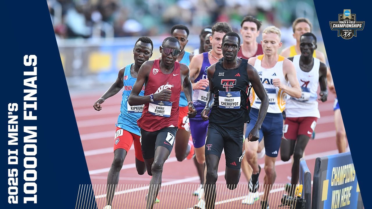Men's 10K finals - 2025 NCAA outdoor track and field championships