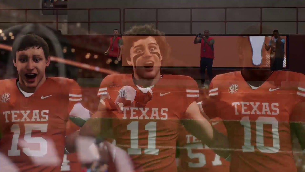 Superbowl liveCOLLEGE football 26 Texas longhorn LIVE PS5 GAMEplay Patriot Seahawks