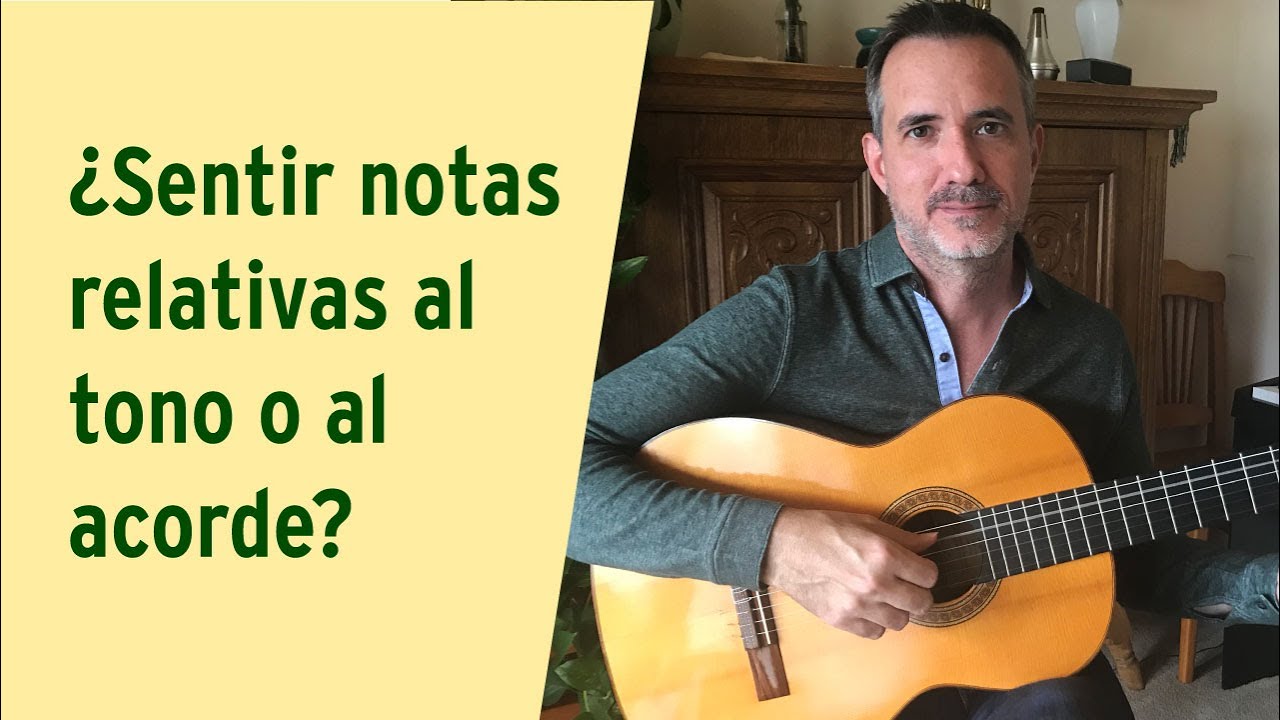 ¿Sentir las notas relativas al acorde o a la tonalidad? - Entrena tu Oído