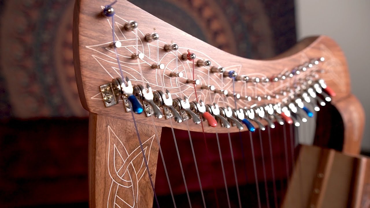 Product Update: Upgraded Chelby Levers on Roosebeck Celtic Harps