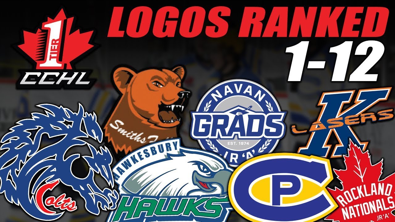 CCHL Logos Ranked 1-12